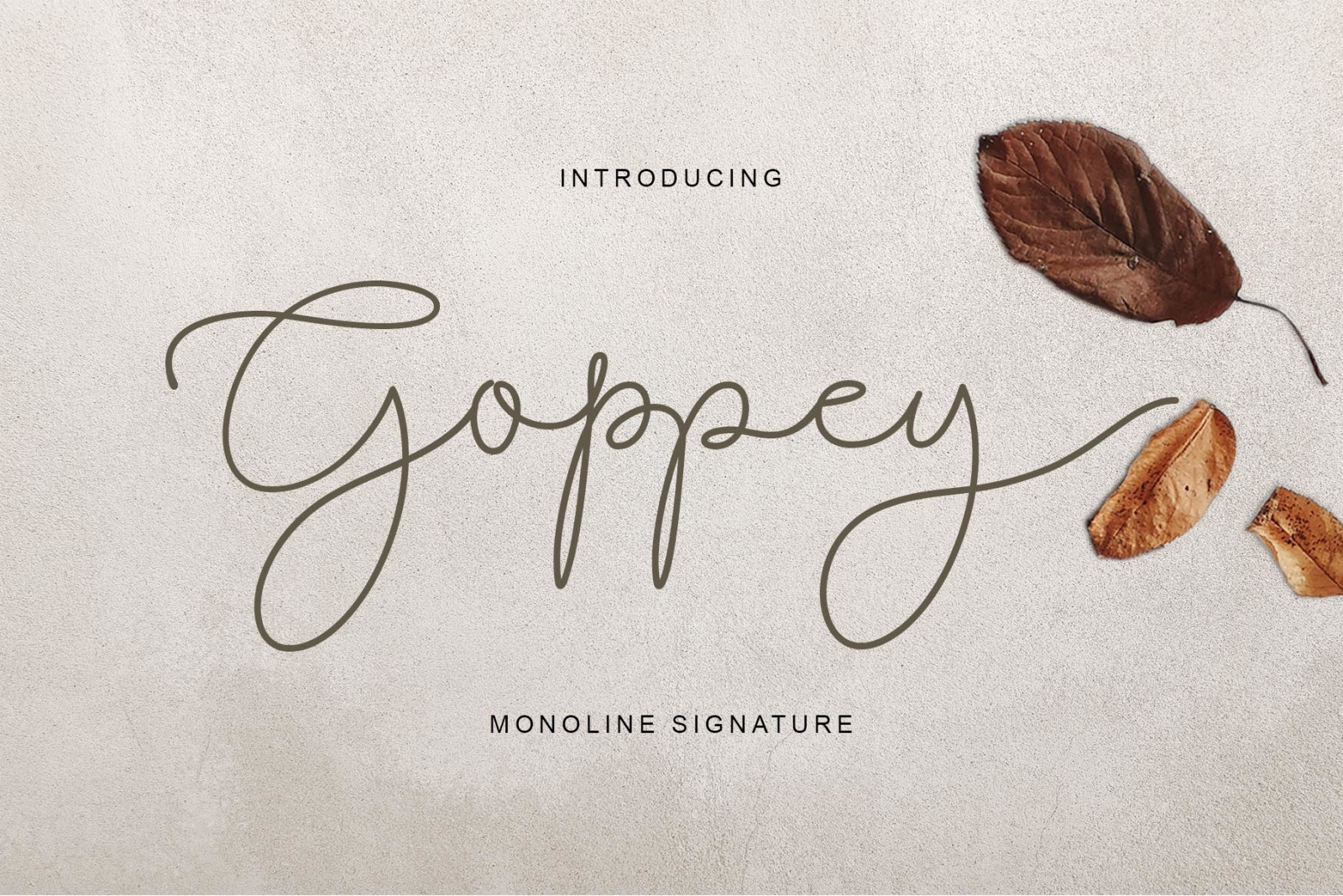 Goppey Font Goppey Font