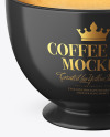 Glossy Coffee Cup Mockup