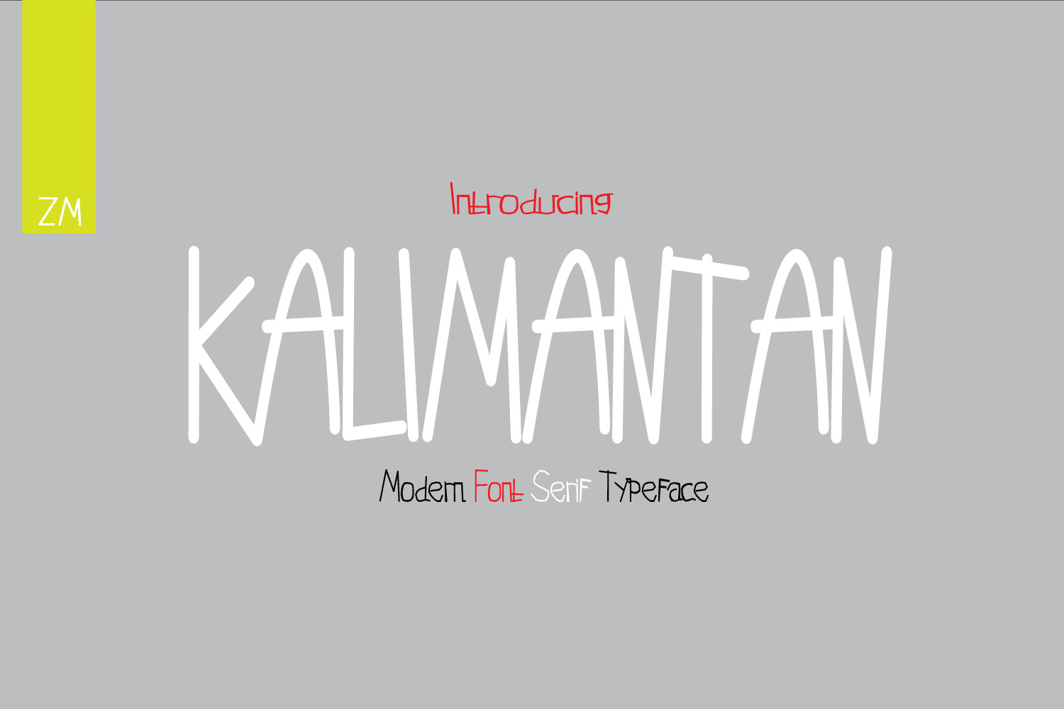 Kalimantan Script &amp; Handwritten