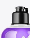 300ml Clear Cosmetic Bottle Mockup