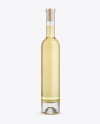 Clear Glass White Wine Bottle Mockup