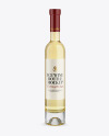 Clear Glass White Wine Bottle Mockup