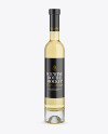 Clear Glass White Wine Bottle Mockup