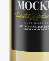 Clear Glass White Wine Bottle Mockup