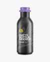 Matte Plastic Bottle Mockup