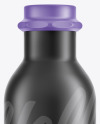 Matte Plastic Bottle Mockup