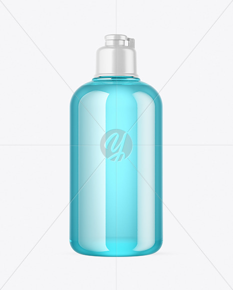 300ml Color Cosmetic Bottle Mockup