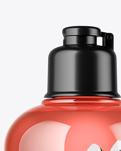 300ml Color Cosmetic Bottle Mockup