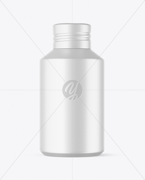 120ml Matte Cosmetic Bottle Mockup