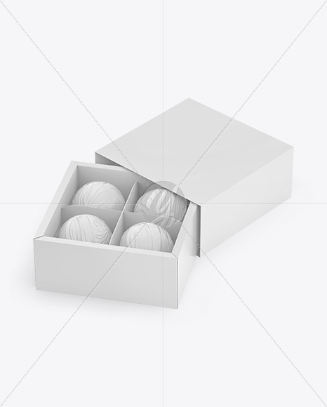 Box with Chocolates Mockup