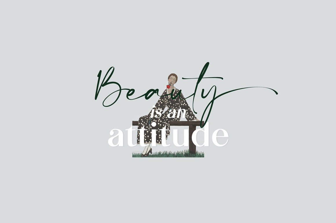 Calton Elegance - Font Duo Calton Elegance - Font Duo