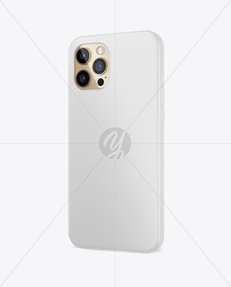 IPhone 12 Pro Case Mockup - Half Side View