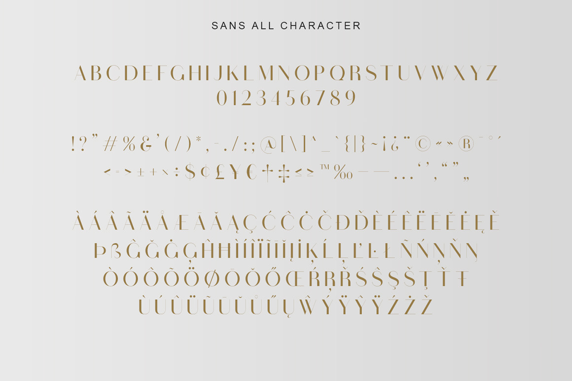 Visual Hollow - Font Trio