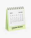 Table Desk Calendar Mockup