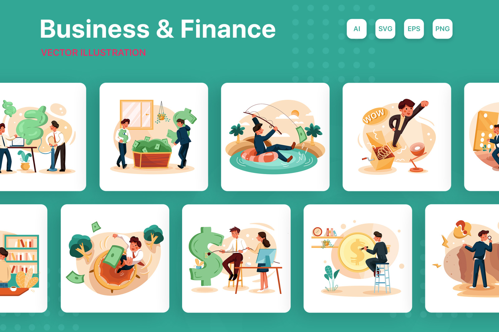 M194_Business Illustrations