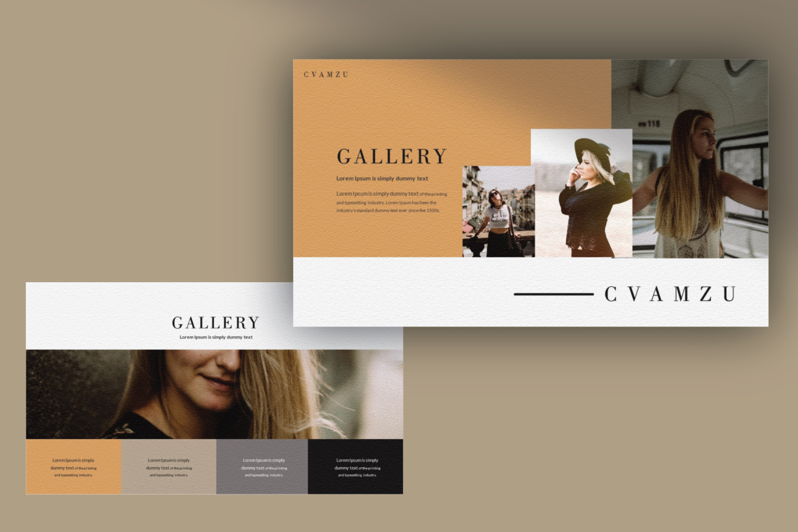 Cvamzu Powerpoint Template