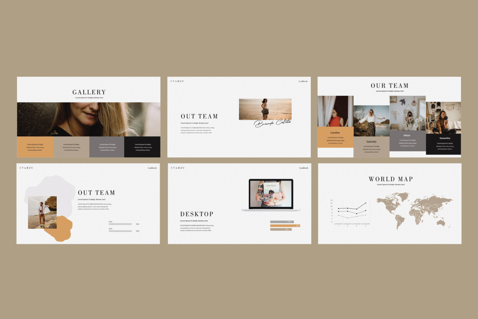 Cvamzu Powerpoint Template