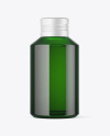 120ml Green Cosmetic Bottle Mockup