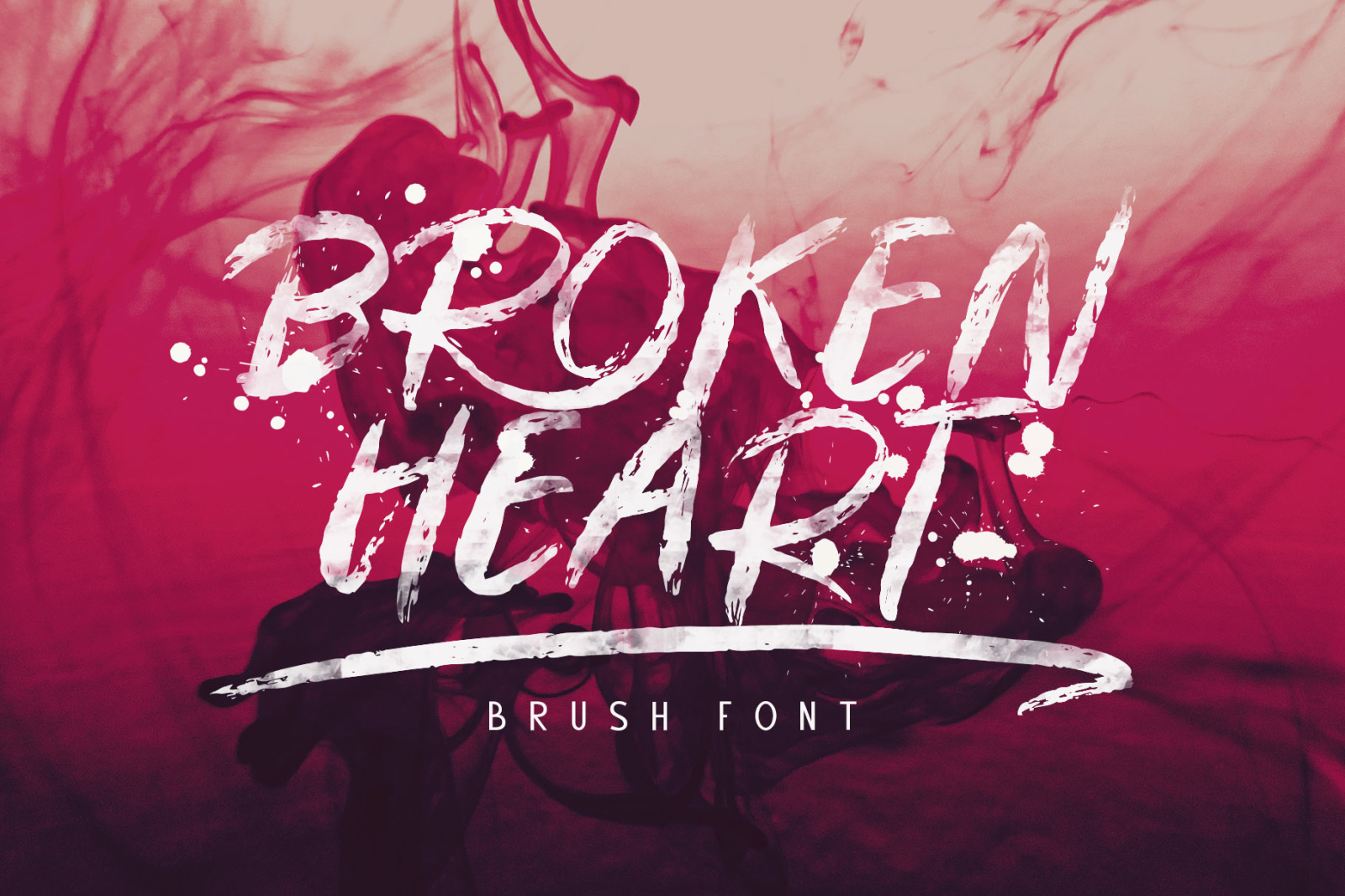 Broken Heart Typeface Broken Heart Typeface