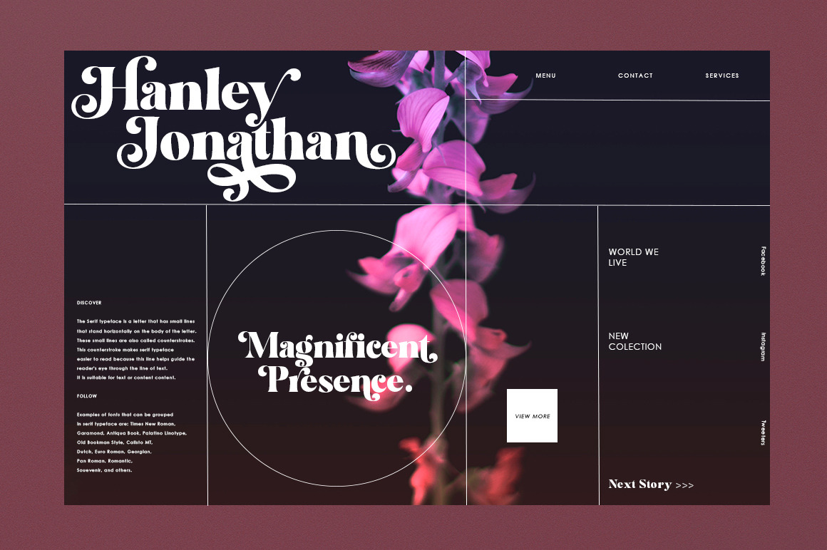 Restgold Serif Restgold Serif