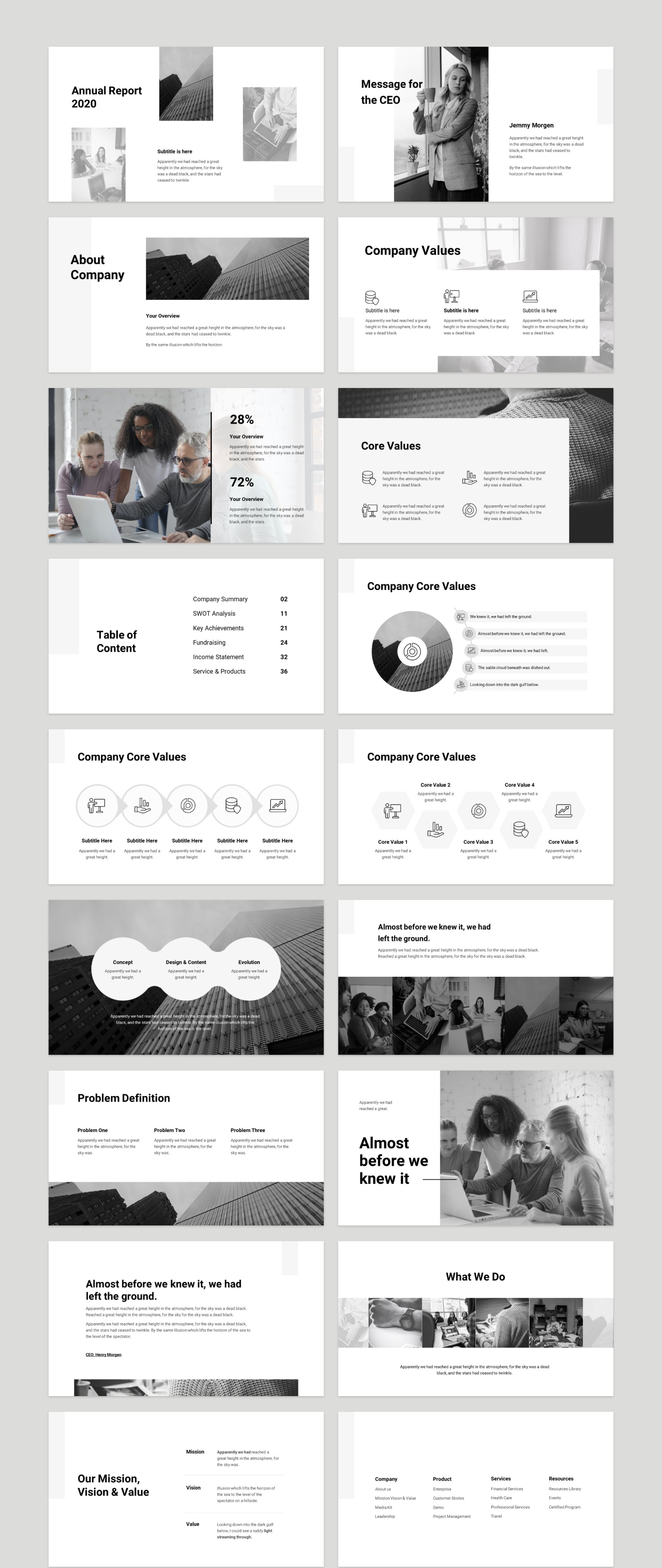 Annual Report - Smooth Animated Presentation Template