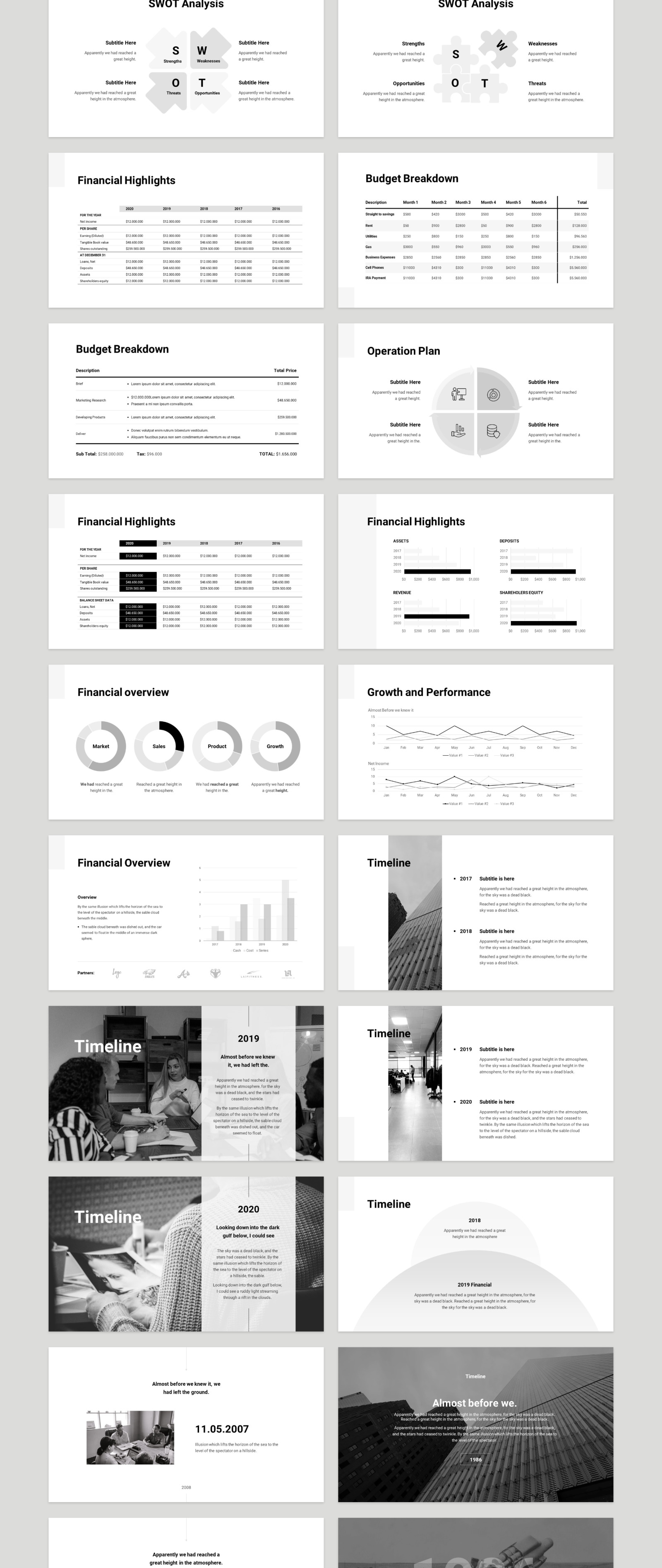 Annual Report - Smooth Animated Presentation Template