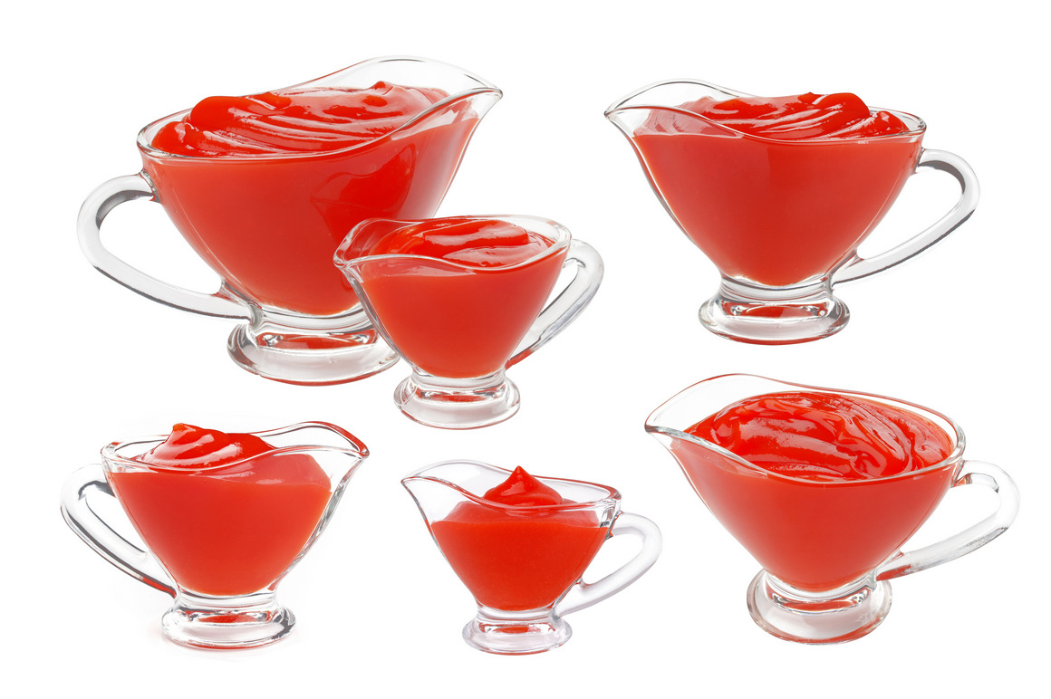 Tomato ketchup isolated on white background Tomato ketchup isolated on white background
