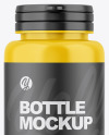 Glossy Pills Bottle Mockup