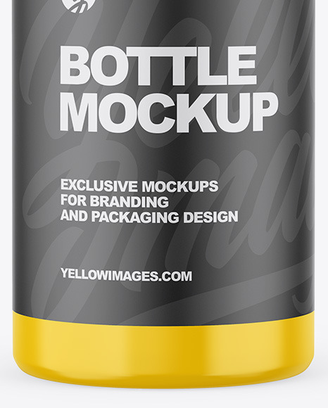 Glossy Pills Bottle Mockup