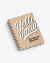 Kraft Notebook Mockup