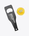 Glossy Bottle Opener with Cap