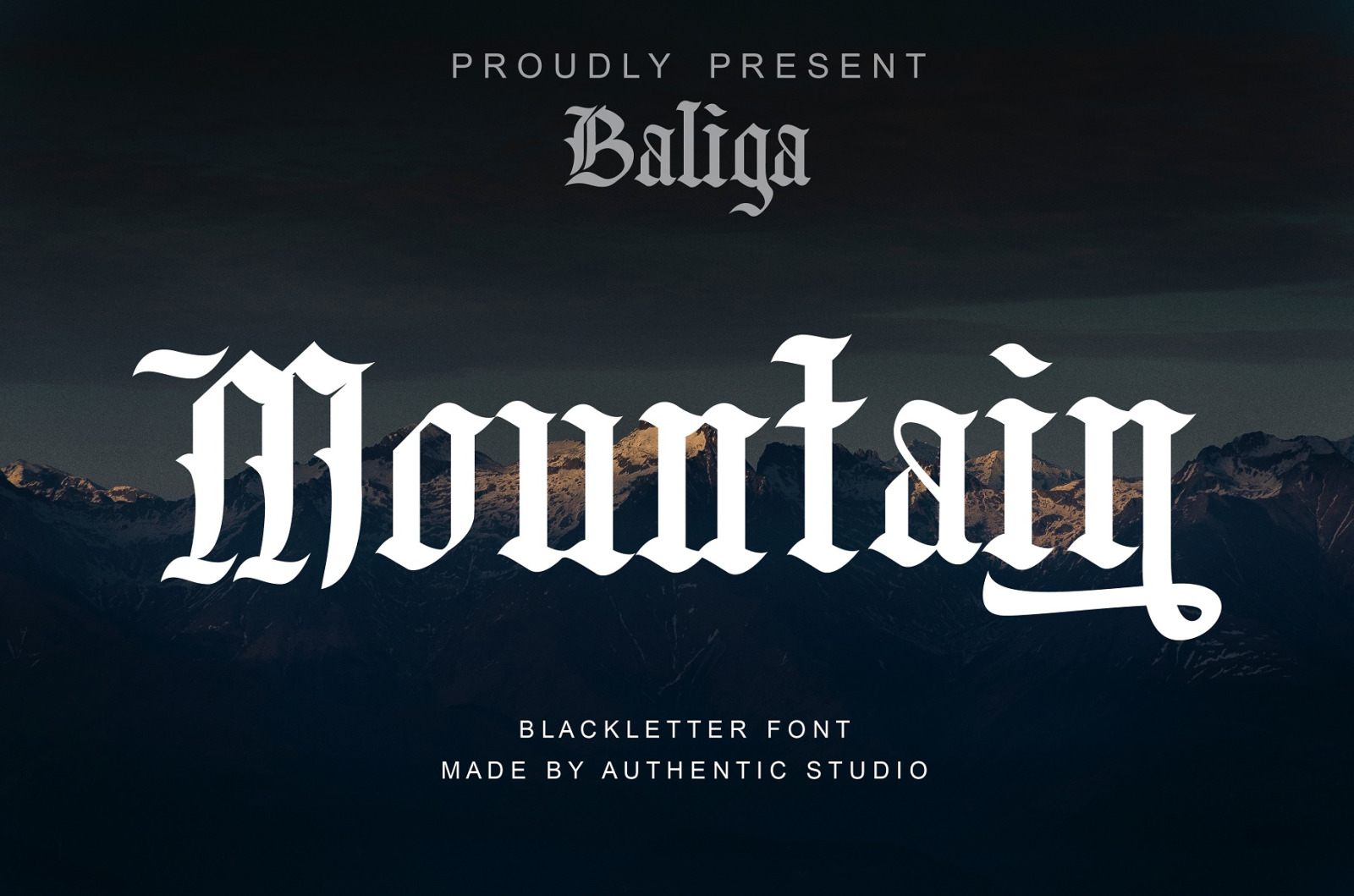 Baliga Blackletter Baliga Blackletter