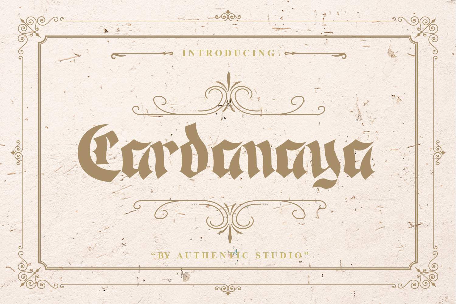 Cardanaya Blackletter