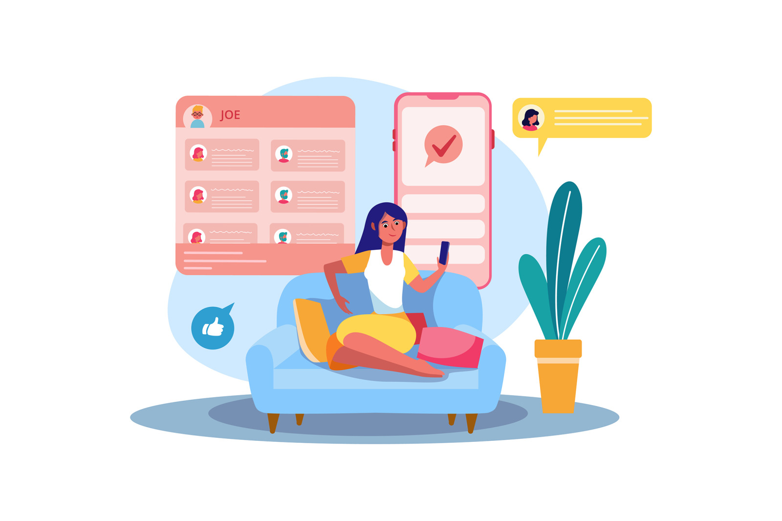 M190_Refer a friend Illustrations M190_Refer a friend Illustrations