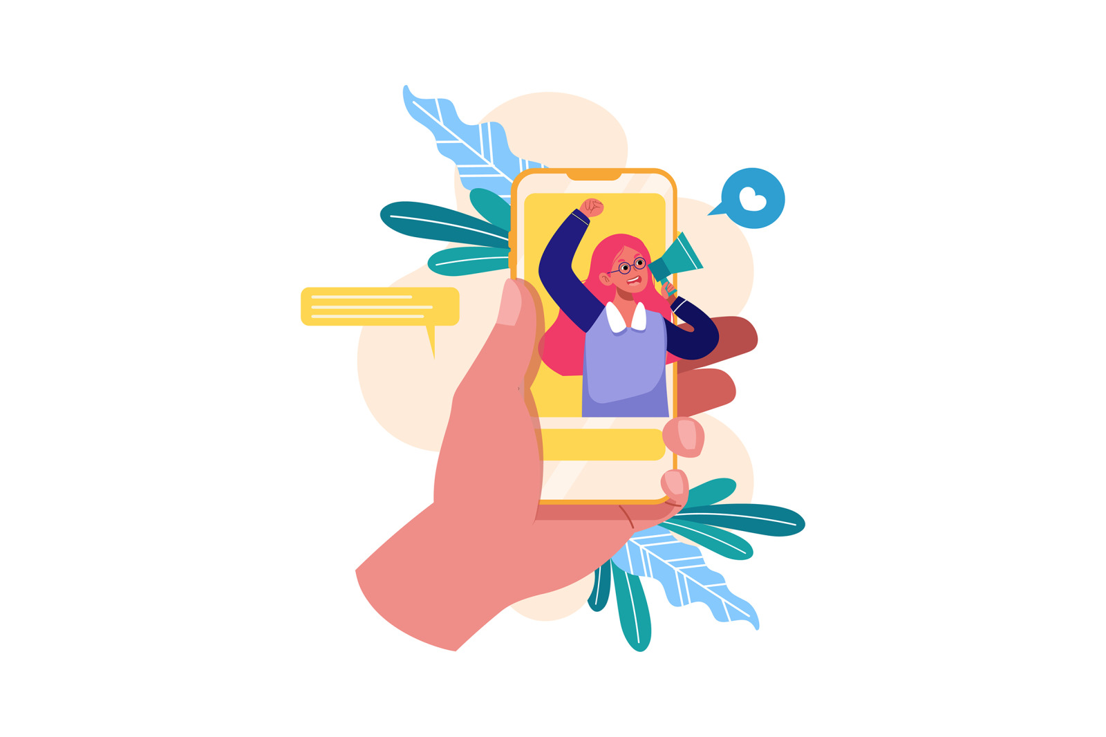 M190_Refer a friend Illustrations M190_Refer a friend Illustrations