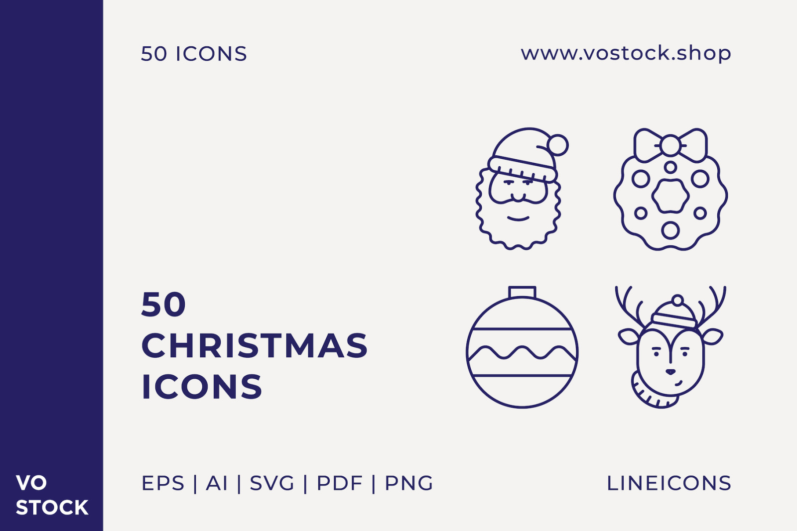 50 Christmas Icons