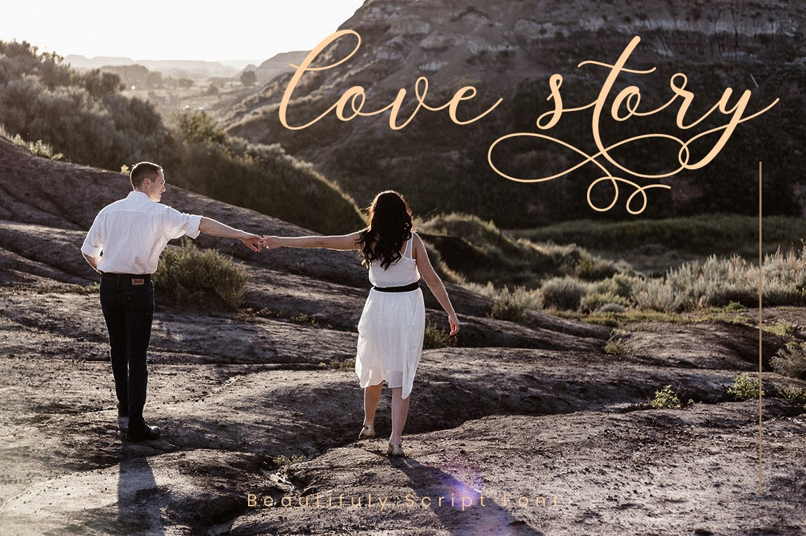 Cavilay Script - Wedding Font