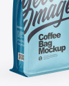 Matte Coffee Bag - Half Side View