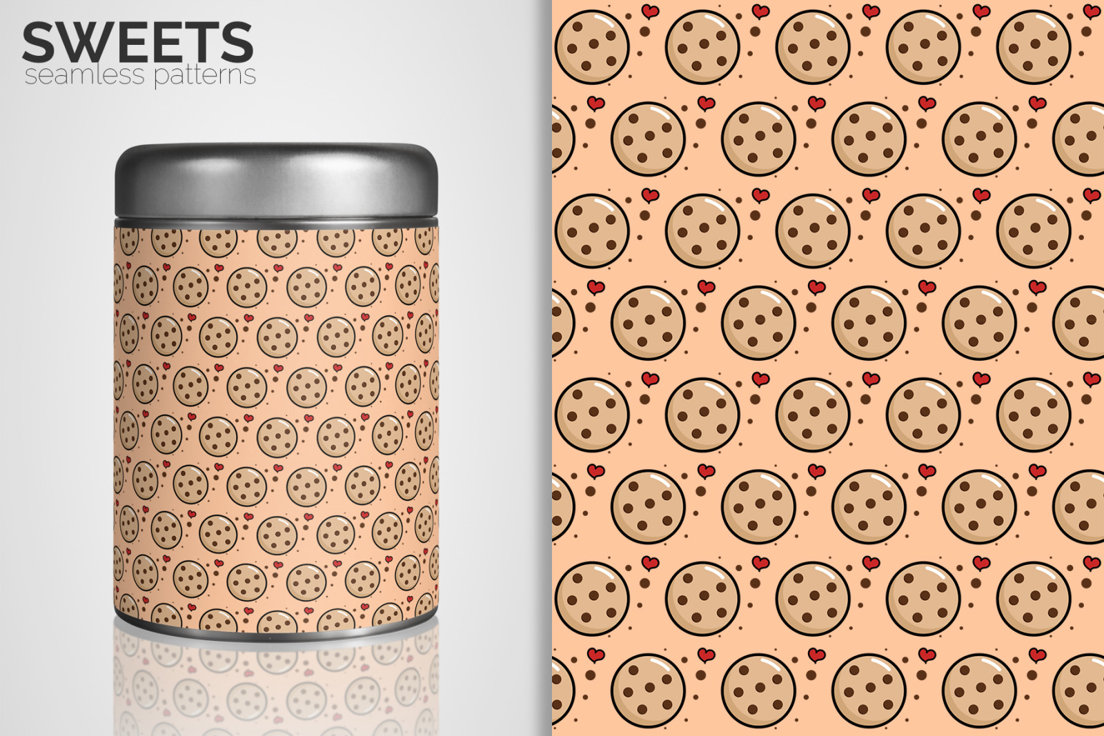 Sweets Seamless Patterns