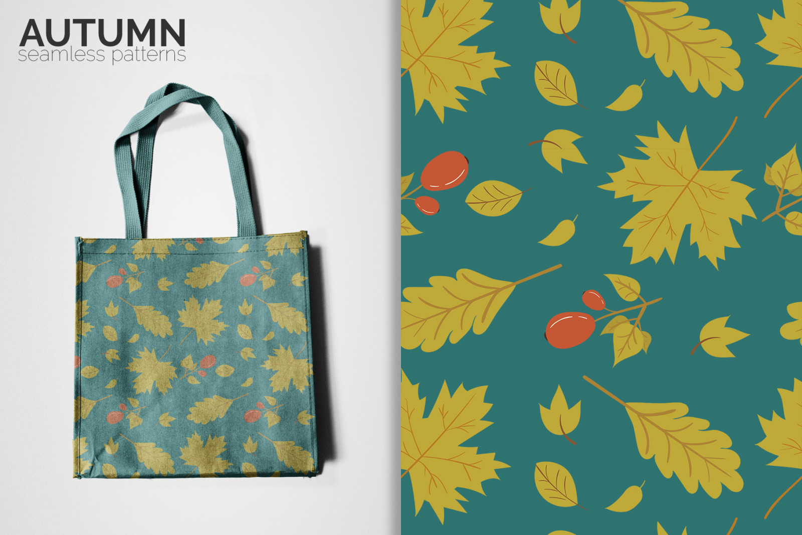 Autumn Seamless Patterns