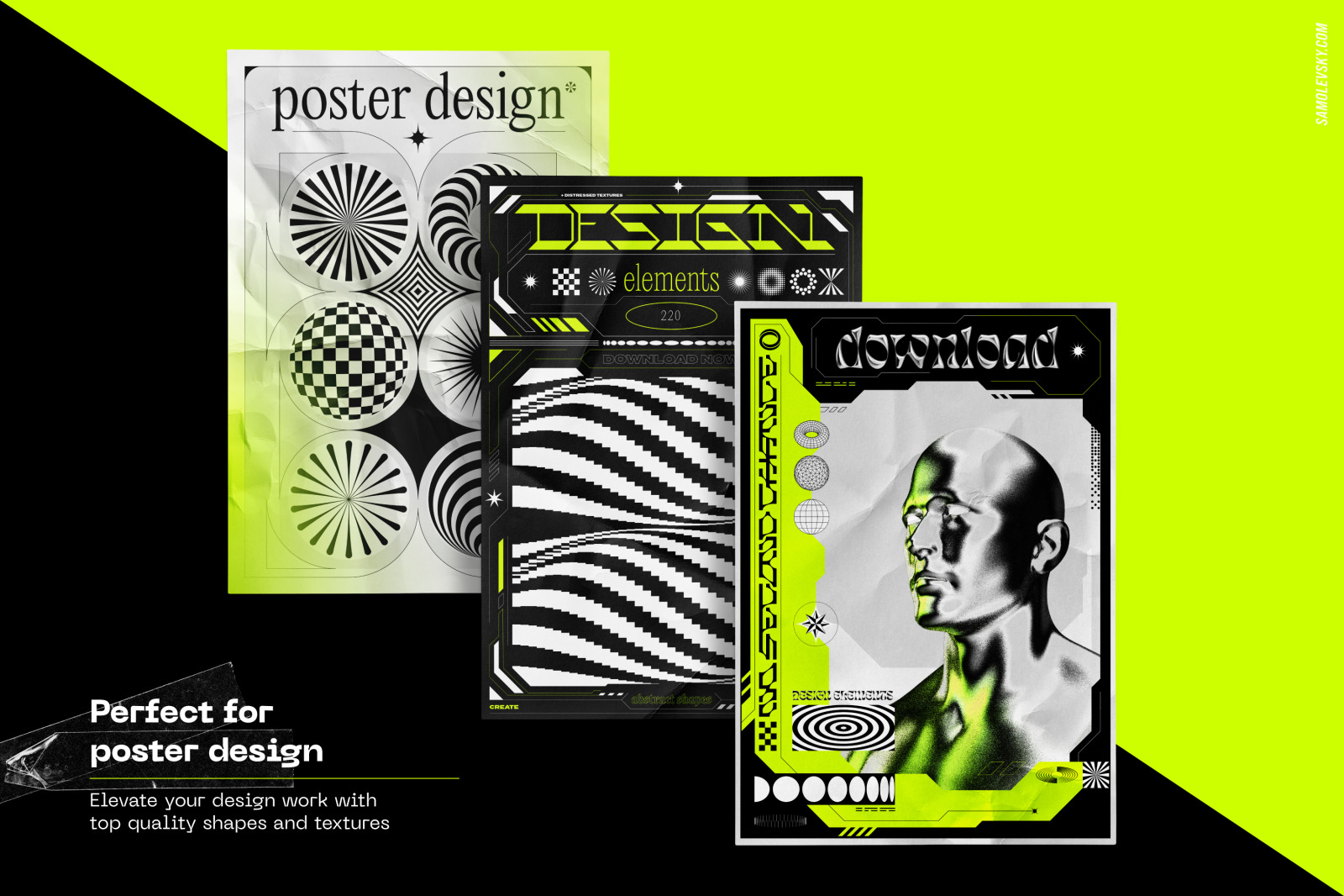 Abstract design elements collection