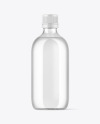 Clear Bottle Mockup