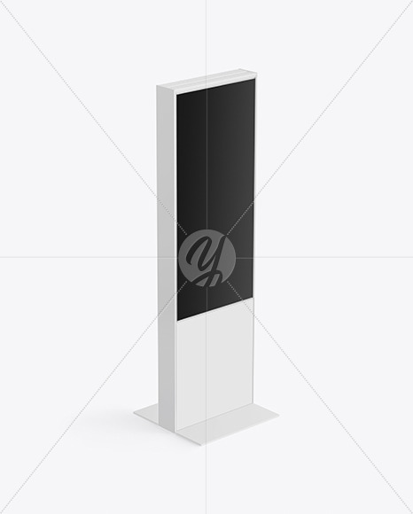 LED Display Stand Mockup