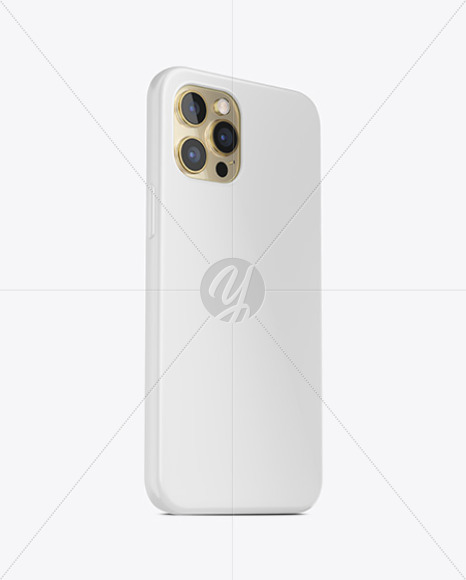 IPhone 12 Pro Case Mockup - Half Side View