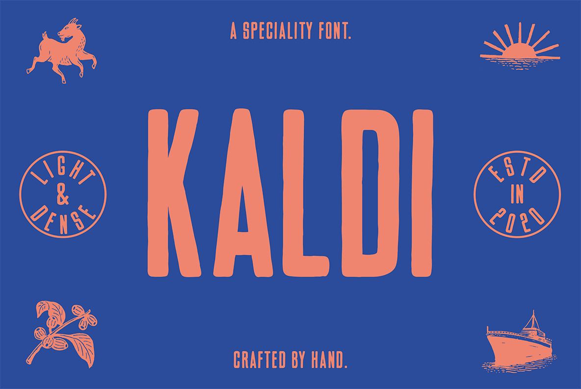 Kaldi Font Family Kaldi Font Family
