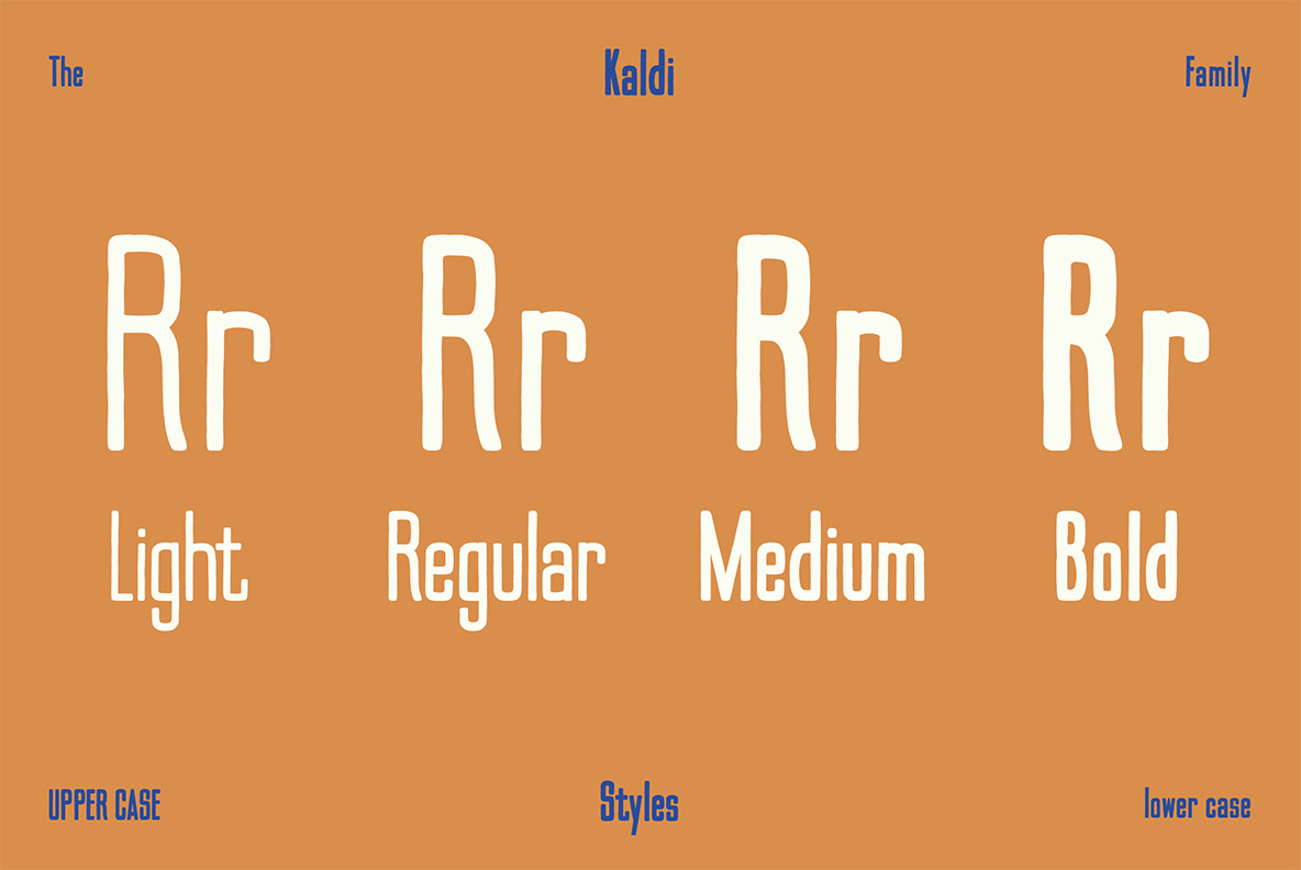 Kaldi Font Family Kaldi Font Family