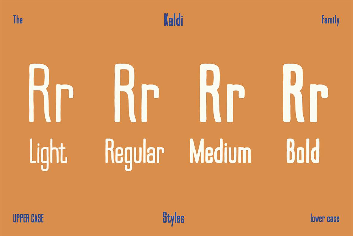 Kaldi Font Family