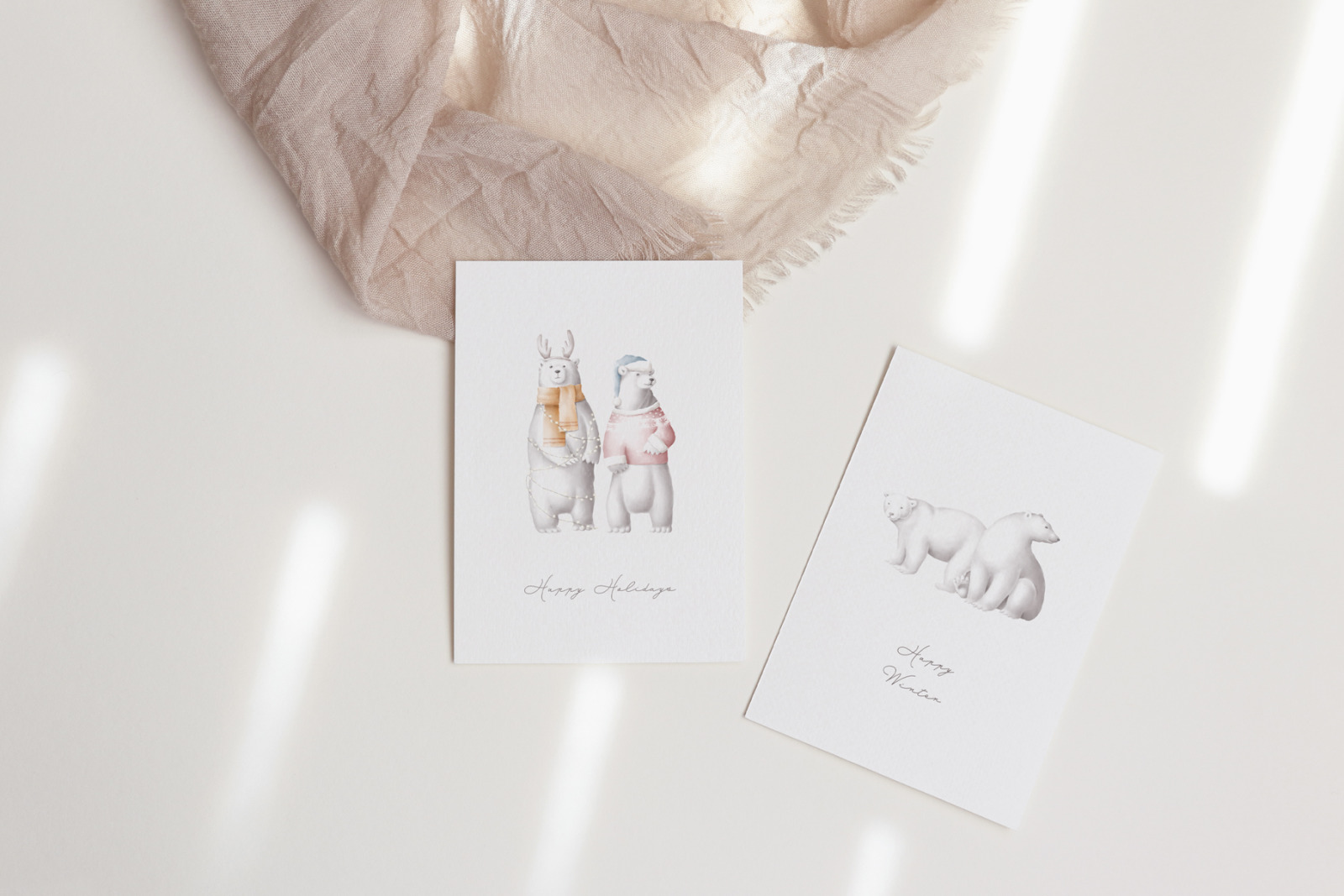 Polar bears png clipart set Polar bears png clipart set