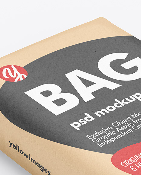 Kraft Bag Mockup