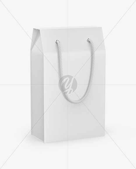 Box with Rope Mockup